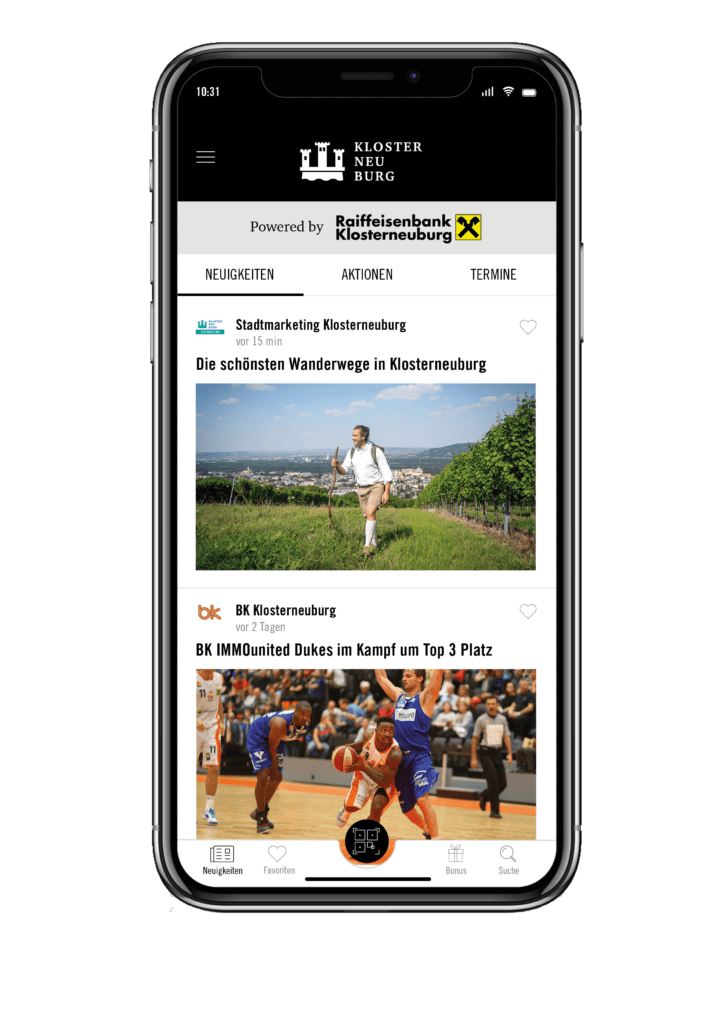 Klosterneuburg App – Stadtmarketing Klosterneuburg
