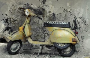 Vespa vintage (c) Pixabay Pixabay