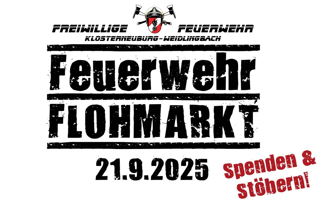FLOHMARKT der FF Weidlingbach – Stadtmarketing Klosterneuburg