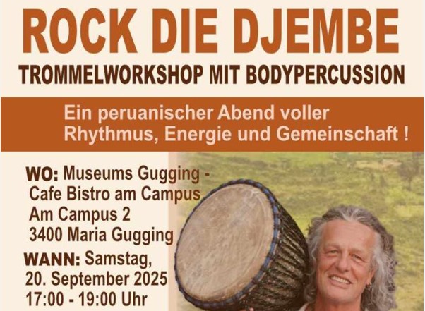 Rock die Djembe – Stadtmarketing Klosterneuburg