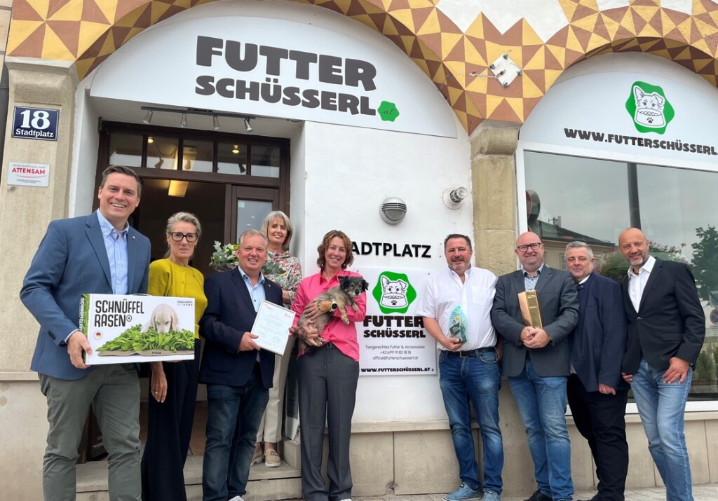 Futterschüsserl – Neues Tierfachgeschäft am Stadtplatz – Stadtmarketing Klosterneuburg