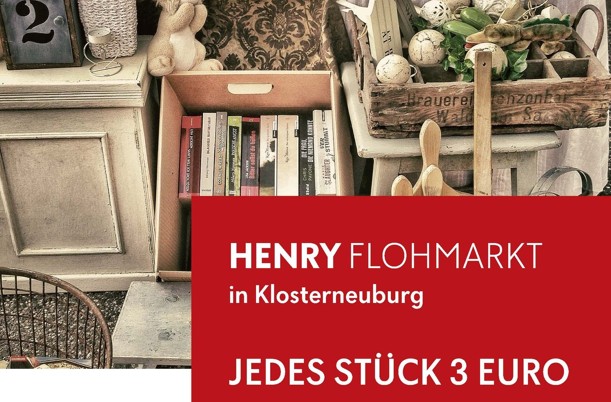 Flohmarkt im Henryladen – Stadtmarketing Klosterneuburg