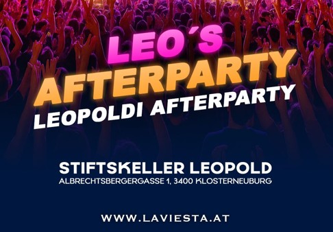 Leo´s Afterparty – Leopoldi Afterparty – Stadtmarketing Klosterneuburg