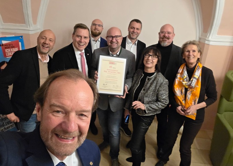 Jubilaeum 45 Harl Consulting c WKO Klosterneuburg – Stadtmarketing Klosterneuburg