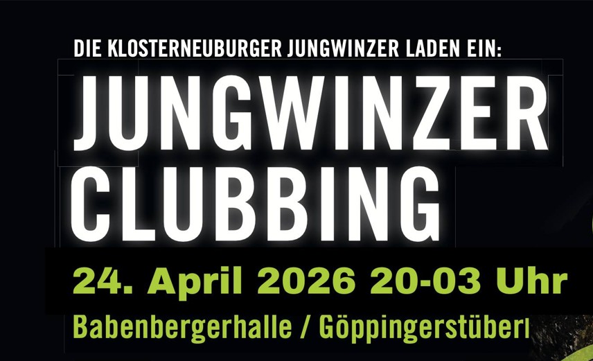 Jungwinzer Clubbing – Stadtmarketing Klosterneuburg