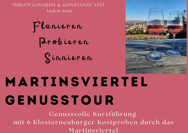 Martinsviertel Genusstour – Stadtmarketing Klosterneuburg