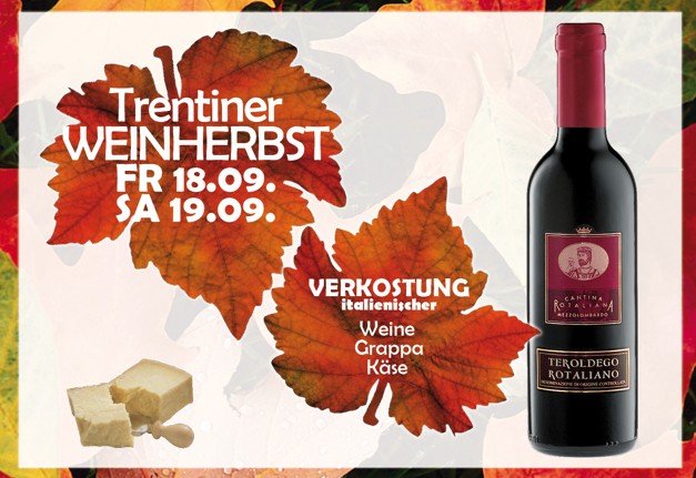 Trentiner Weinherbst @Leonardelli – Stadtmarketing Klosterneuburg