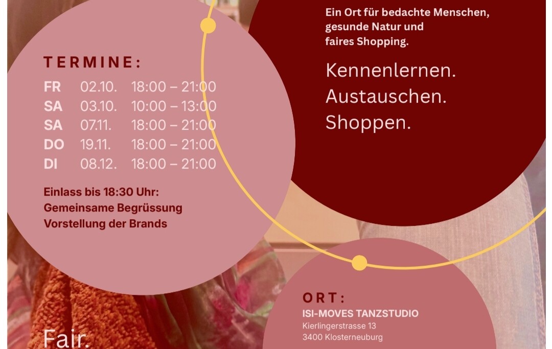 Fairness is careness – Fair, Gesund, Bedacht! – Stadtmarketing Klosterneuburg